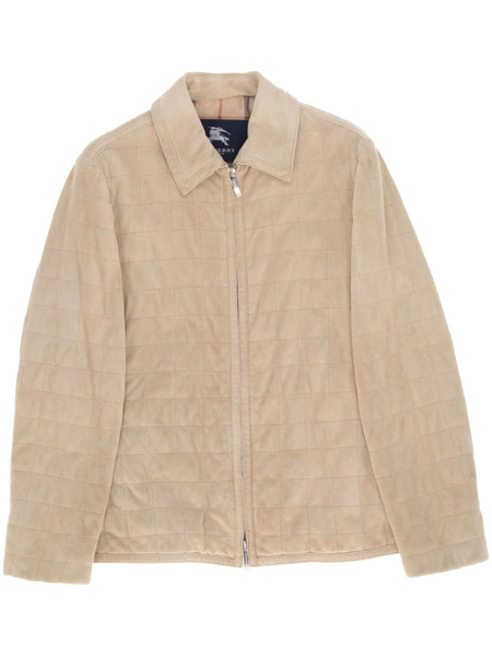  Burberry Pre-owned 2010s Check-pattern Jacket - Neutrals 