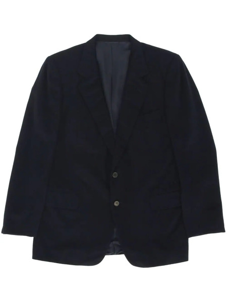  Burberry Pre-owned 1990s Wool Blazer - Blue 