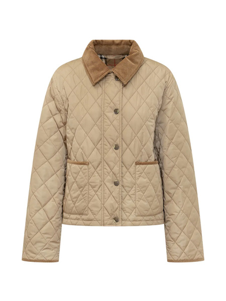  Burberry Quilted Corduroy Jacket - Neutrals 
