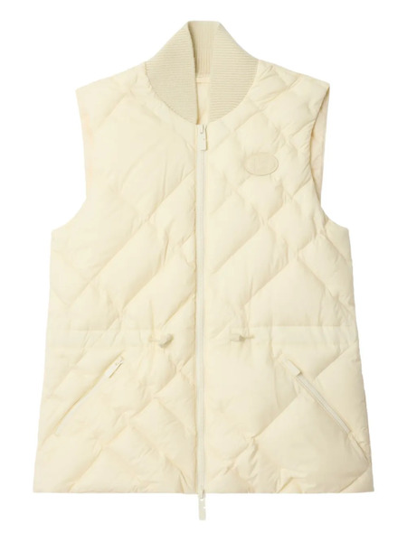  Burberry Quilted-design Gilet - Neutrals 