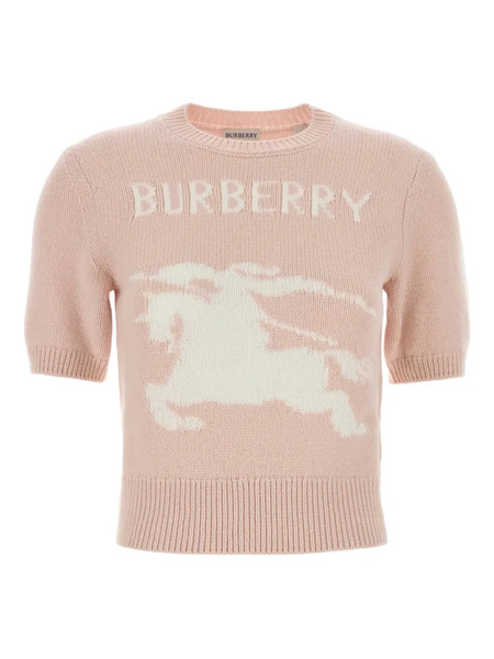  Burberry Short-sleeve Sweater - Pink 