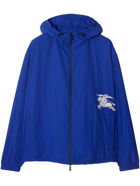  Burberry Signature Knight Motif Jacket - Blue 