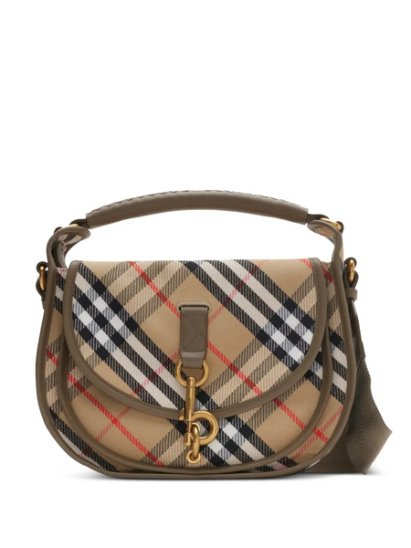  Burberry Small B Clip Crossbody Bag - Neutrals 
