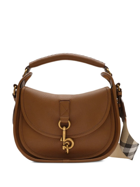  Burberry Small B-clip Messenger Bag - Brown 