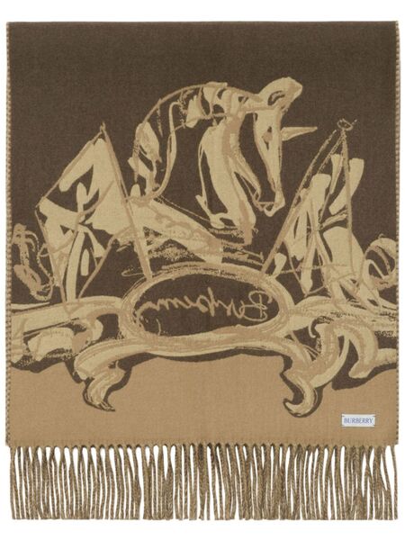  Burberry Tower Bridge Scarf - Brown 