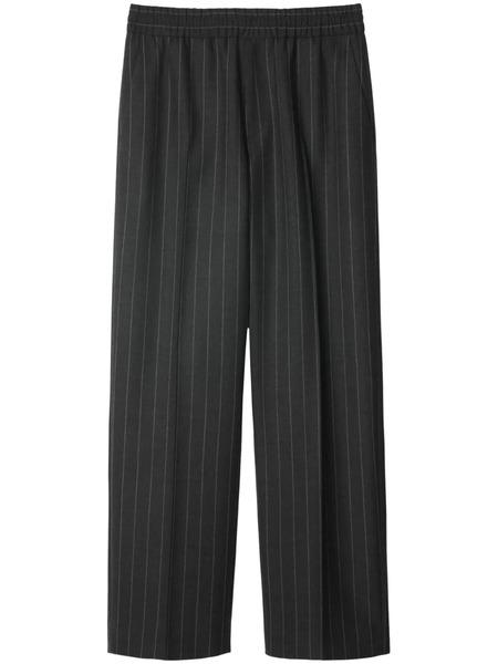  Burberry Wool Tailored Trousers - Grey 