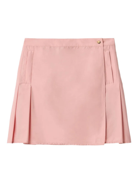  Burberry Wrap Mini Skirt - Pink 