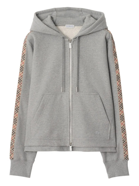  Burberry Zip-up Hoodie - Grey 