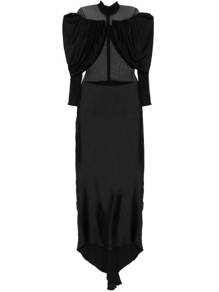  Burc Akyol Caryatid Gown - Black 