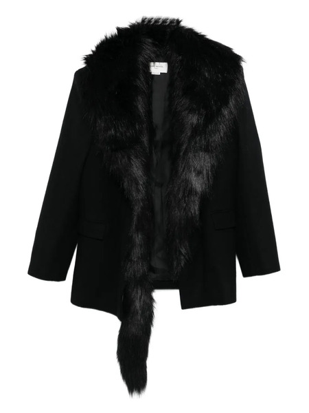  Burc Akyol Faux-fur Coat - Black 