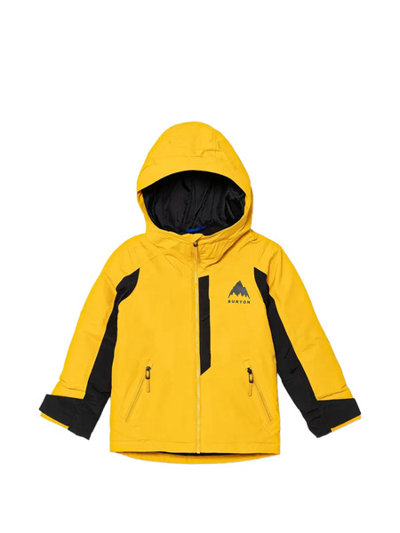  Burton Colour-block Hooded Jacket - Yellow 