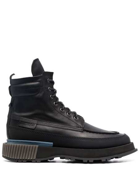  Buttero Ankle Leather Boots - Black 
