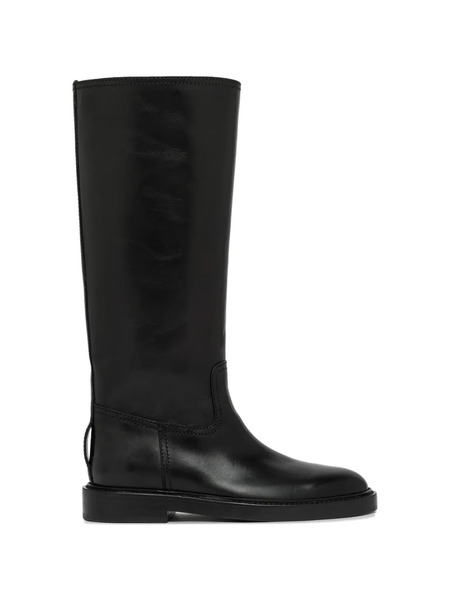  Buttero Laydee Buckle-strap Knee-high Boots - Black 