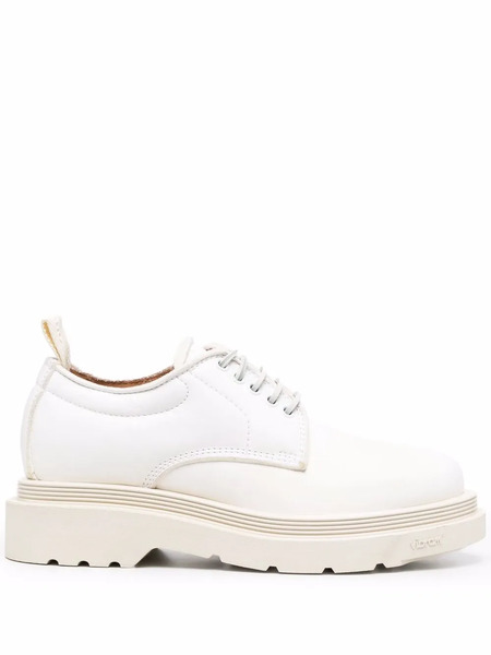  Buttero Leather Derby Shoes - White 