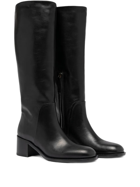  Buttero 60mm Bolgheri Leather Boots - Black 