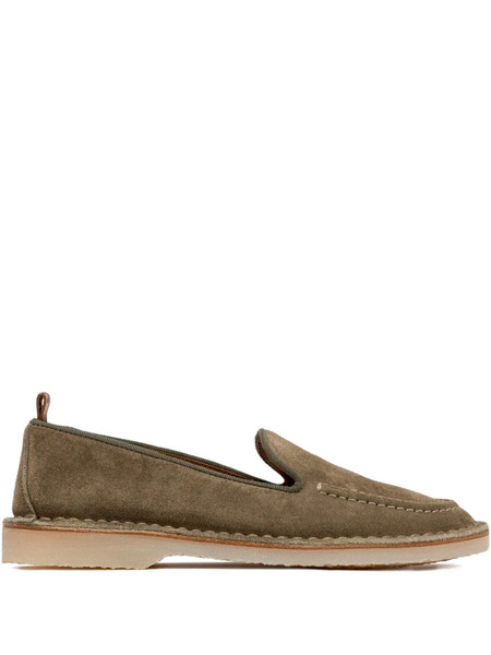  Buttero Suede Loafers - Green 