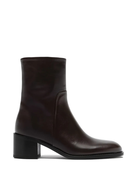  Buttero Zipped Ankle Boots - Brown 