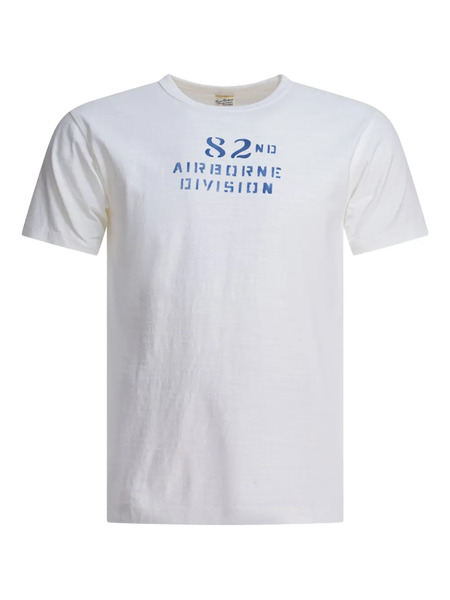  Buzz Ricksons 82nd Airborne Division Graphic T-shirt - White 
