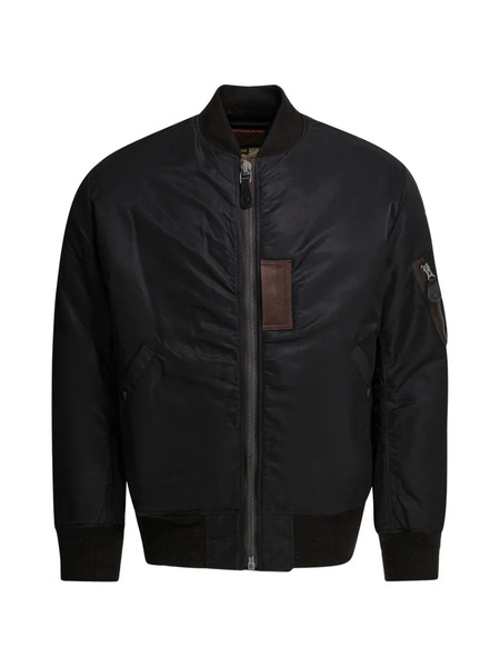  Buzz Ricksons Zip Bomber Coat - Black 