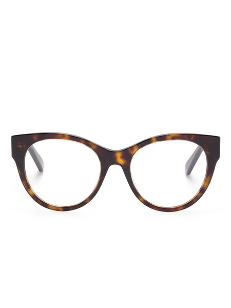  Bvlgari Butterfly-frame Glasses - Brown 