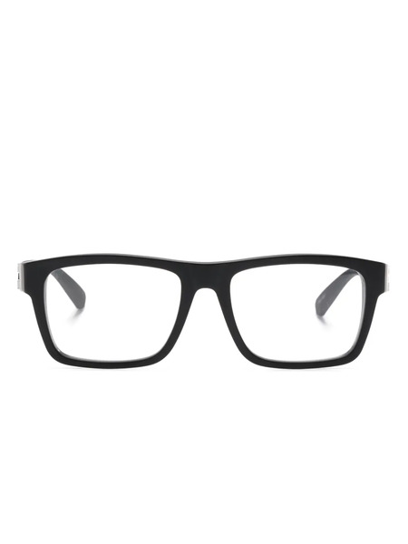  Bvlgari Bv50018i Rectangle-frame Glasses - Black 
