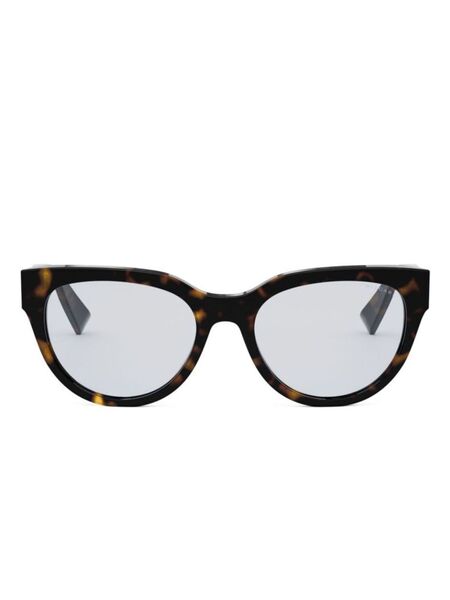  Bvlgari Cat-eye Glasses - Brown 