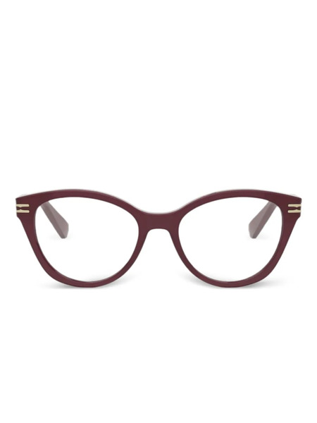  Bvlgari Cat-eye Glasses - Red 