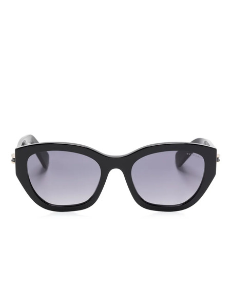  Bvlgari Geometric-frame Sunglasses - Black 