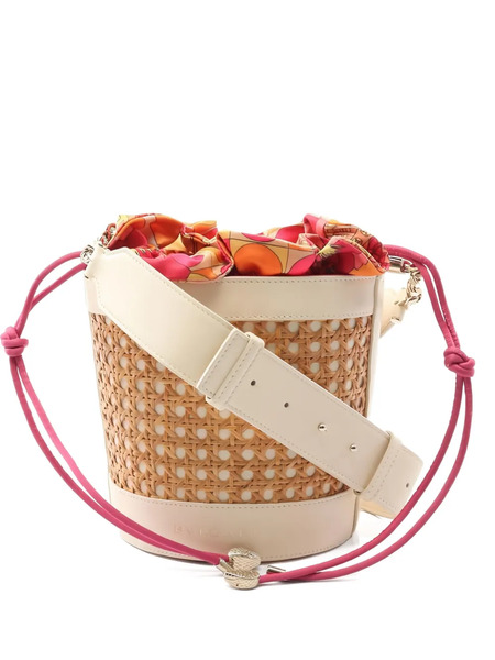  Bvlgari Pre-owned 2010s Serpenti Forever Basket Bag - White 