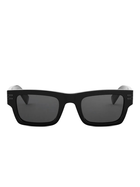  Bvlgari Rectangle-frames Sunglasses - Black 