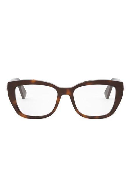  Bvlgari Tortoiseshell-effect Glasses - Brown 