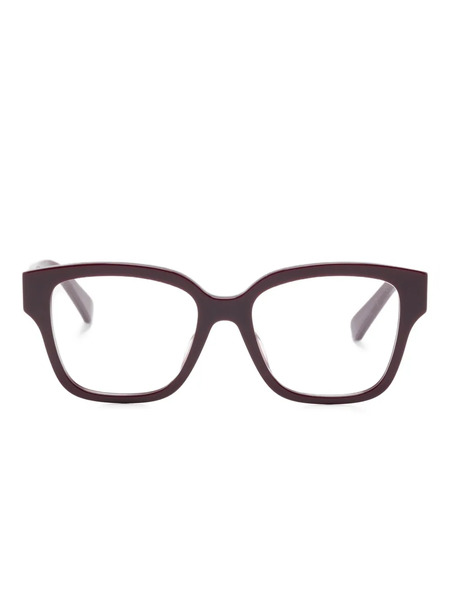  Bvlgari Tubogas Square-frame Glasses - Purple 