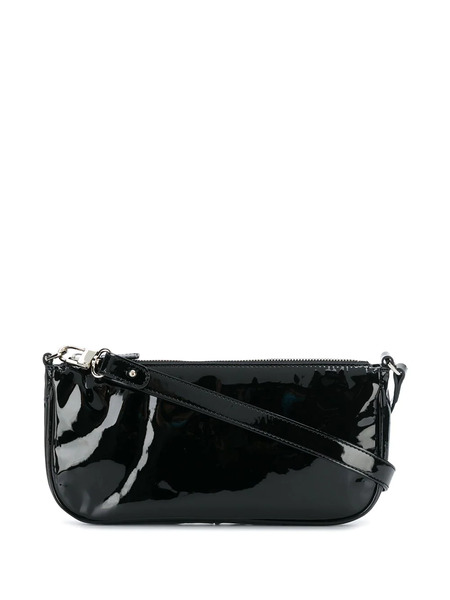  By Far Black Patent Shoulder Bag 