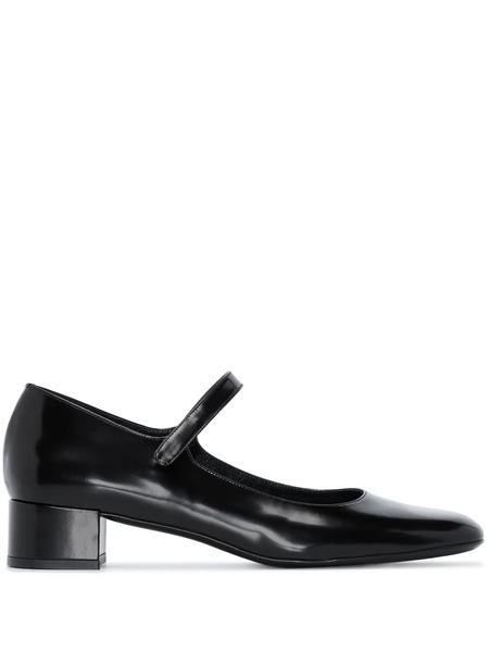  By Far Ginny Leather Pumps - Black 