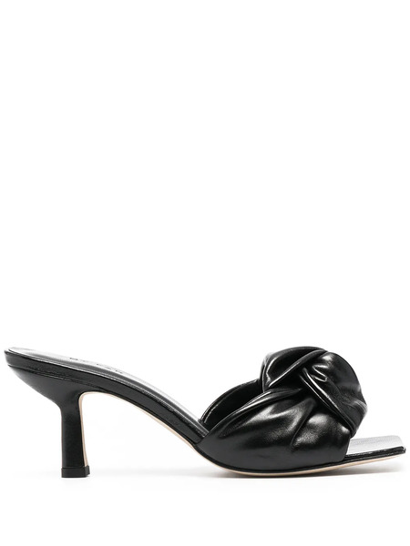  By Far 70mm Lana Sandals - Black 