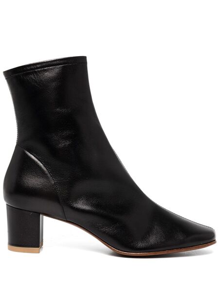  By Far Sofia 50mm Ankle Boots - Black 