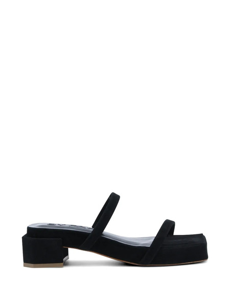  By Far Tanya Strap Sandals - Black 