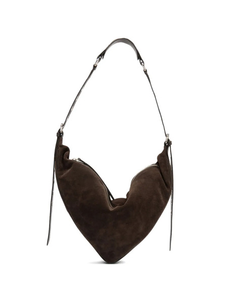  By Far Trayana Triangular Adjustable-straps Crossbody Bag - Brown 