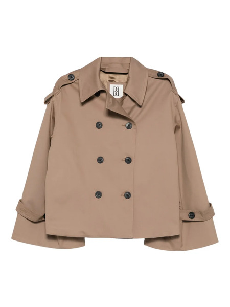 By Malene Birger Alisandra Double-breasted Military Jacket - Brown 