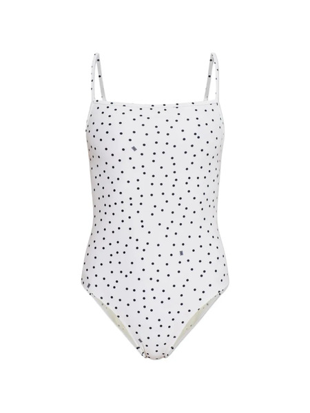  By Malene Birger Astrid Polka-dot Swimsuit - White 