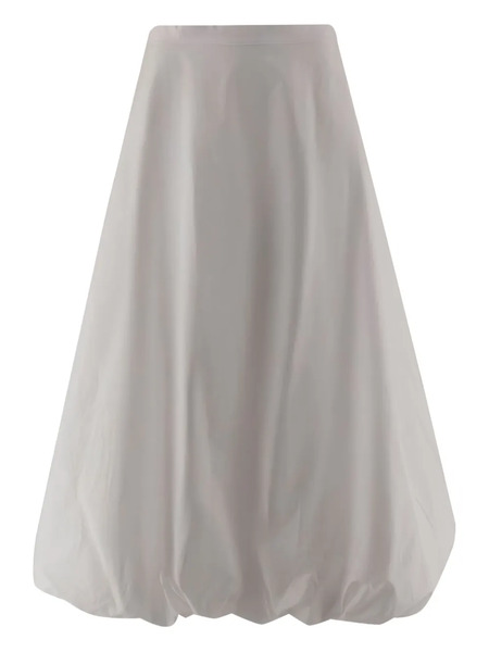  By Malene Birger Balloon A-line Skirt - White 