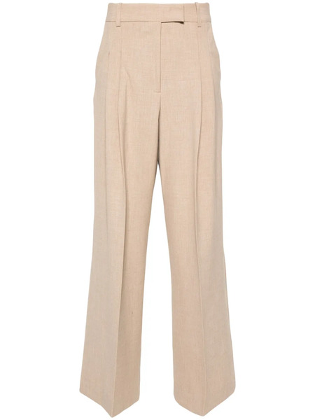  By Malene Birger Cymbaria High-waist Palazzo Pants - Neutrals 