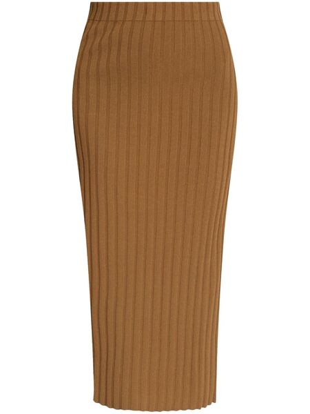  By Malene Birger Fiemme Midi Skirt - Brown 