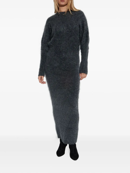  By Malene Birger Mohair Maxi Dress - Grey 