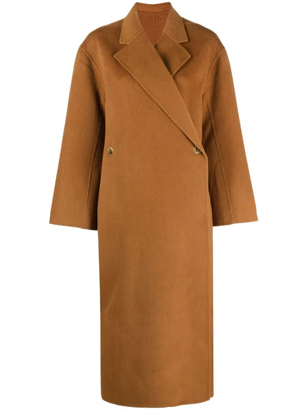  By Malene Birger Notched-lapel Button-fastening Coat - Brown 