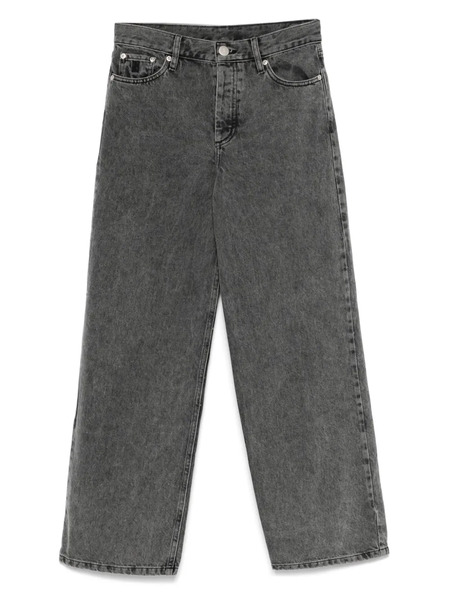  By Malene Birger Organic-cotton Jeans - Grey 
