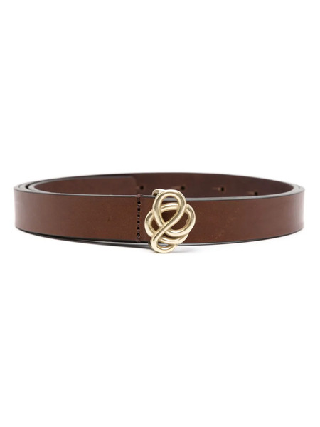  By Malene Birger Ouma Leather Belt - Brown 