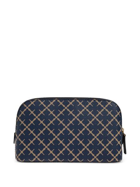  By Malene Birger Patterned Zip-closure Make Up Bag - Blue 