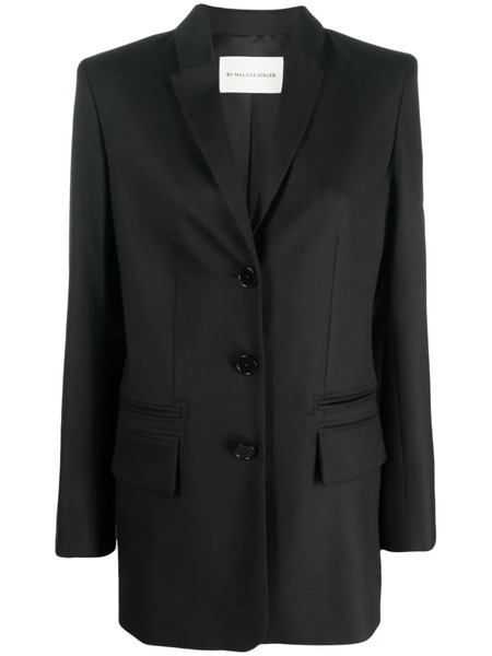  By Malene Birger Porter Tailored Single-breasted Blazer - Black 