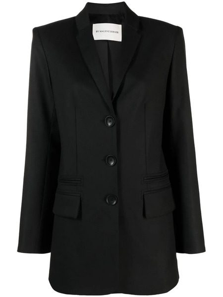  By Malene Birger Single-breasted Blazer - Black 